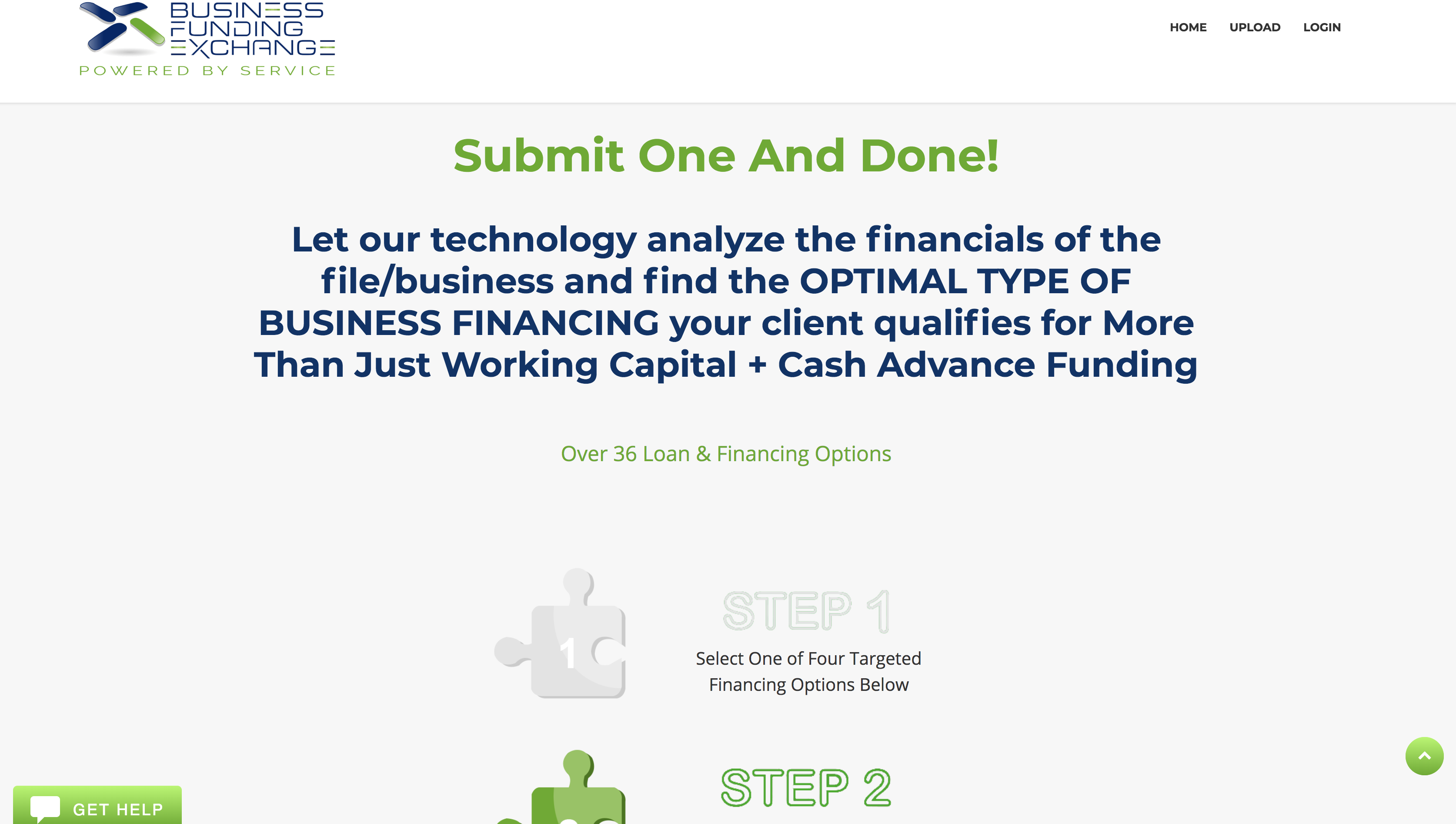 Business Funding Exchange Portal